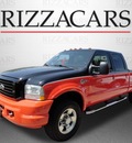 ford f 350 2004 orangeblack harley davidson diesel 8 cylinders 4 wheel drive automatic with overdrive 60546