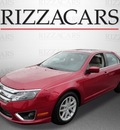 ford fusion 2010 dk  red sedan sel gasoline 4 cylinders front wheel drive automatic with overdrive 60546