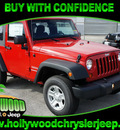 jeep wrangler 2012 red suv sport gasoline 6 cylinders 4 wheel drive automatic 33021