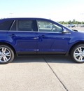ford edge 2013 blue suv limited gasoline 4 cylinders front wheel drive 6 speed automatic 77388