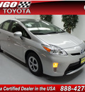 toyota prius 2012 silver hatchback three hybrid 4 cylinders front wheel drive not specified 91731
