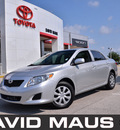 toyota corolla 2010 silver sedan le gasoline 4 cylinders front wheel drive automatic 32771