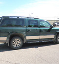 chevrolet suburban 2002 dk  green suv 1500 lt z71 flex fuel 8 cylinders 4 wheel drive automatic 55318