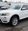 bmw x3 2013 white suv xdrive35i gasoline 6 cylinders all whee drive automatic 27616