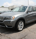 bmw x3 2013 dk  gray suv xdrive35i gasoline 6 cylinders all whee drive automatic 27616