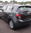 chevrolet sonic 2012 dk  gray hatchback lt gasoline 4 cylinders front wheel drive automatic 27591