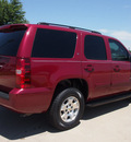 chevrolet tahoe 2007 red suv lt gasoline 8 cylinders rear wheel drive automatic 76018