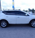 nissan murano 2009 white suv gasoline 6 cylinders front wheel drive cont  variable trans  77388
