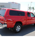 toyota tacoma 2008 red prerunner v6 gasoline 6 cylinders 2 wheel drive automatic 91761