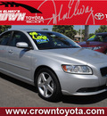 volvo s40 2008 silver sedan 2 4i gasoline 5 cylinders front wheel drive automatic 91761