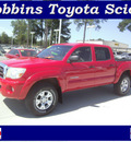 toyota tacoma 2005 red prerunner v6 gasoline 6 cylinders rear wheel drive automatic 75503