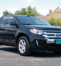 ford edge 2011 black sel awd gasoline 6 cylinders all whee drive shiftable automatic 61832