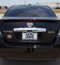 nissan altima 2012 black sedan 2 5 sl gasoline 4 cylinders front wheel drive automatic 76018