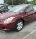 nissan altima 2012 red sedan s gasoline 4 cylinders front wheel drive automatic 33884