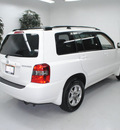 toyota highlander 2006 white suv gasoline 6 cylinders front wheel drive automatic 91731