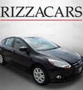 ford focus 2012 black hatchback se flex fuel 4 cylinders front wheel drive automatic with overdrive 60546