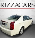 cadillac cts 2005 white sedan gasoline 6 cylinders rear wheel drive automatic with overdrive 60546