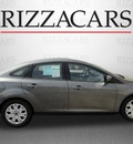 ford focus 2012 gray sedan se flex fuel 4 cylinders front wheel drive automatic with overdrive 60546