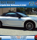 mitsubishi eclipse spyder 2001 silver gt gasoline 6 cylinders front wheel drive automatic 32901