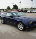 ford mustang 2012 dk  blue coupe v6 6 cylinders 6 speed manual 76108
