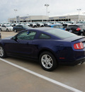 ford mustang 2012 dk  blue coupe v6 6 cylinders 6 speed manual 76108