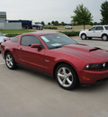 ford mustang 2012 red coupe gt premium 8 cylinders automatic 76108