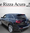 acura mdx 2012 black suv advance ent awd gasoline 6 cylinders all whee drive automatic with overdrive 60462