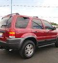 ford escape 2003 red fire suv xlt popular gasoline 6 cylinders dohc front wheel drive automatic 80911