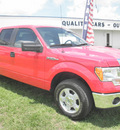 ford f 150 2012 red xlt flex fuel 8 cylinders 2 wheel drive automatic 34474