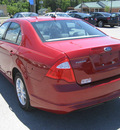 ford fusion 2010 dk  red sedan s gasoline 4 cylinders front wheel drive automatic 62863