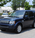 land rover lr4 2012 dk  blue suv gasoline 8 cylinders 4 wheel drive automatic 27511