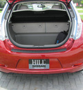 nissan leaf 2012 red hatchback sl l electric front wheel drive automatic 33884