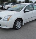 nissan sentra 2012 white sedan s gasoline 4 cylinders front wheel drive automatic 33884