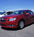 chevrolet cruze 2012 red sedan lt gasoline 4 cylinders front wheel drive automatic 27330