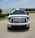 ford f 150 2009 white xlt gasoline 8 cylinders 4 wheel drive automatic 76108