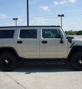 hummer h2 2003 silver suv gasoline 8 cylinders 4 wheel drive automatic 76087