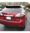 lexus rx 350 2010 red suv premium package gasoline 6 cylinders all whee drive automatic 07755