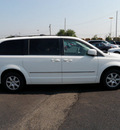 chrysler town and country 2010 white van touring gasoline 6 cylinders front wheel drive automatic 19153