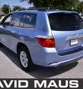 toyota highlander 2010 blue suv gasoline 6 cylinders front wheel drive automatic 32771