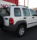 jeep liberty 2003 white suv sport gasoline 6 cylinders rear wheel drive automatic 79925