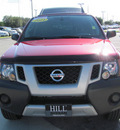 nissan xterra 2011 red suv gasoline 6 cylinders 4 wheel drive automatic 33884