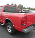 dodge ram pickup 1500 2005 red pickup truck slt gasoline 8 cylinders rear wheel drive automatic 34474