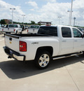 chevrolet silverado 1500 2008 white lt flex fuel 8 cylinders 4 wheel drive automatic 76108