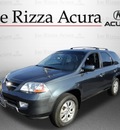 acura mdx 2003 green suv touring 4x4 gasoline 6 cylinders sohc all whee drive automatic with overdrive 60462