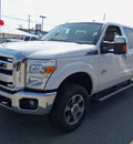 ford f 250 super duty 2011 white lariat biodiesel 8 cylinders 4 wheel drive automatic 37087