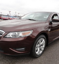 ford taurus 2012 dk  red sedan sel gasoline 6 cylinders front wheel drive automatic 37087