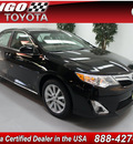 toyota camry 2012 black sedan xle gasoline 4 cylinders front wheel drive not specified 91731
