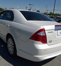 ford fusion hybrid 2010 white sedan hybrid 4 cylinders front wheel drive automatic 37087