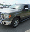 ford f 150 2012 gray lariat gasoline 6 cylinders 2 wheel drive automatic 37087