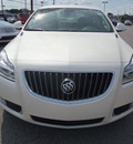 buick regal 2012 white sedan gasoline 4 cylinders front wheel drive automatic 37087